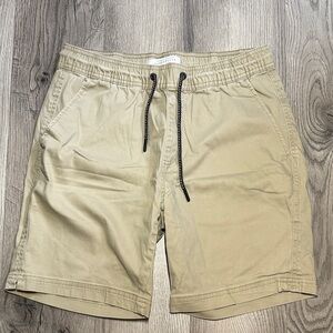 Essentials Men's Khaki Athletic Shorts Size Small
